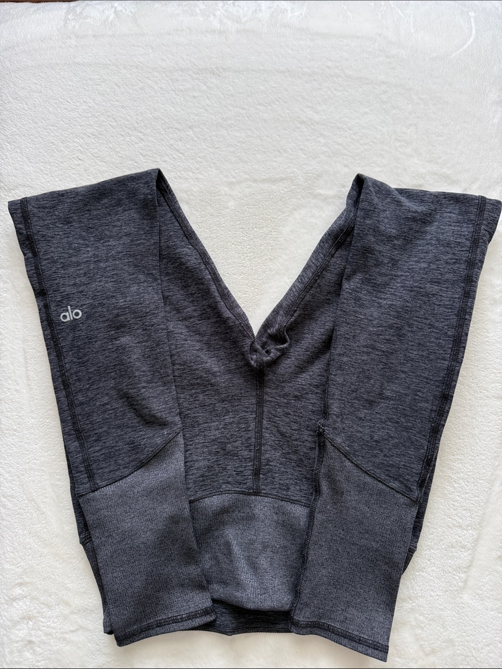 ALO Yoga Charcoal Heather Performance Leggings